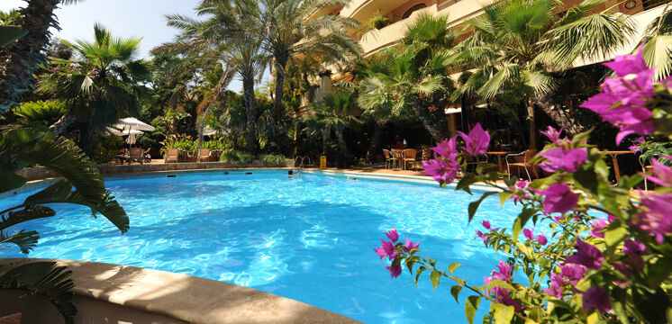 Fortina Spa Resort Sliema Bagian luar foto The pool at the hotel